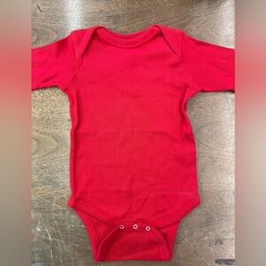 Rabbit Skins Infant Long Sleeve Baby Rib Bodysuit